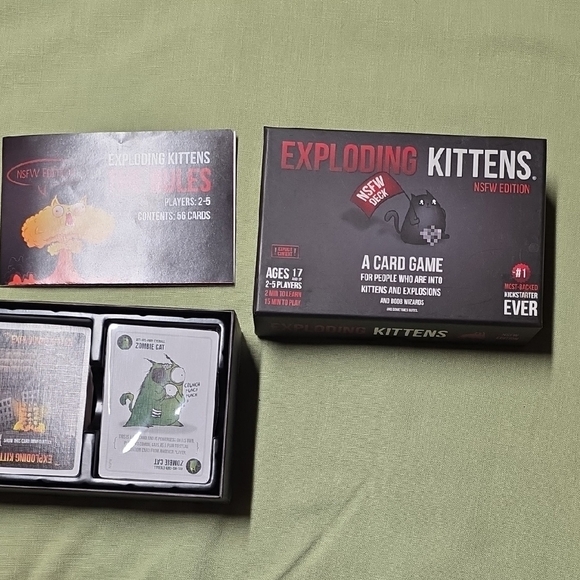 Exploding Kittens NSFW Edition Card Game - Picture 2 of 5